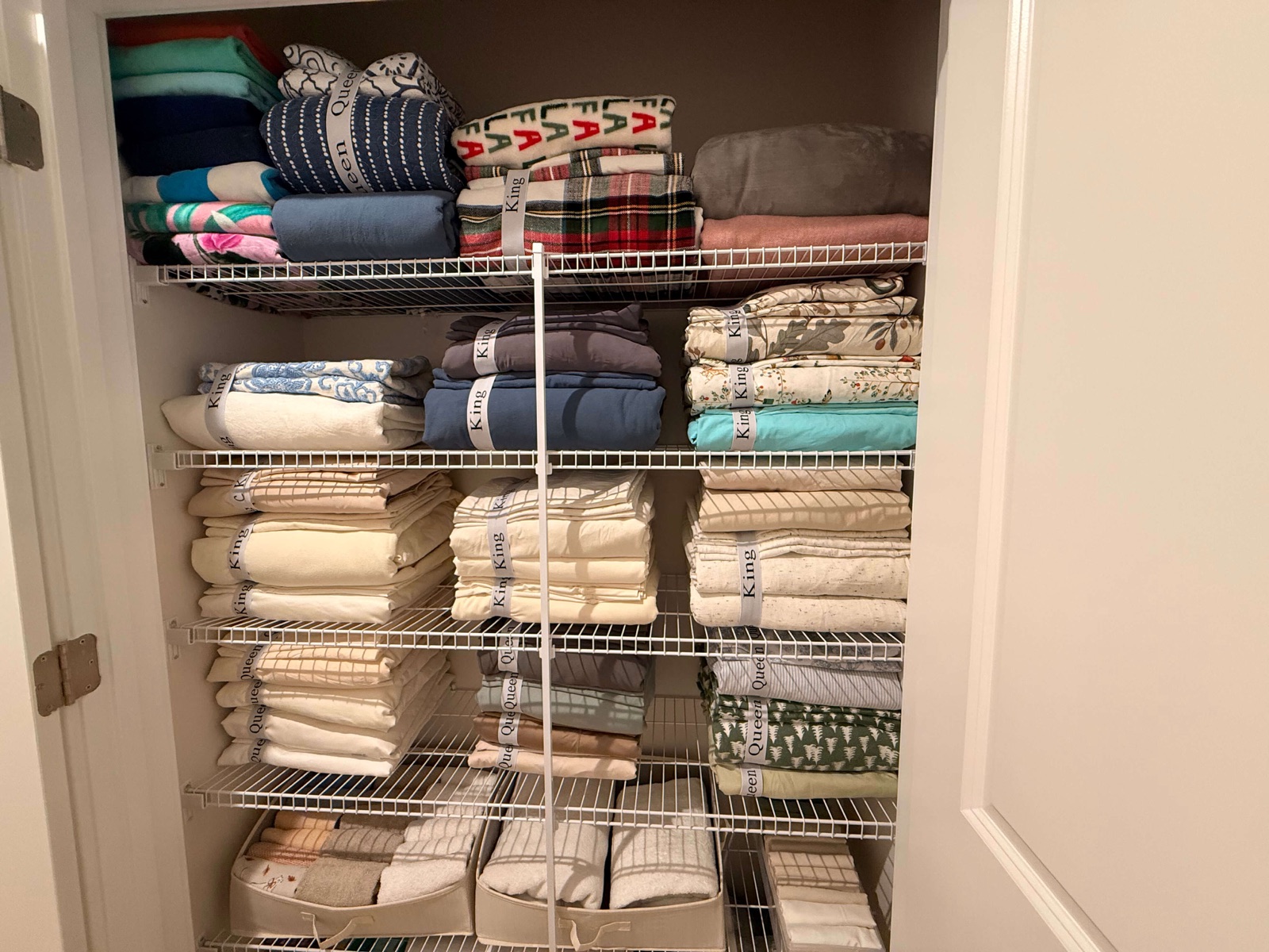 Home after organizing, comparison 6