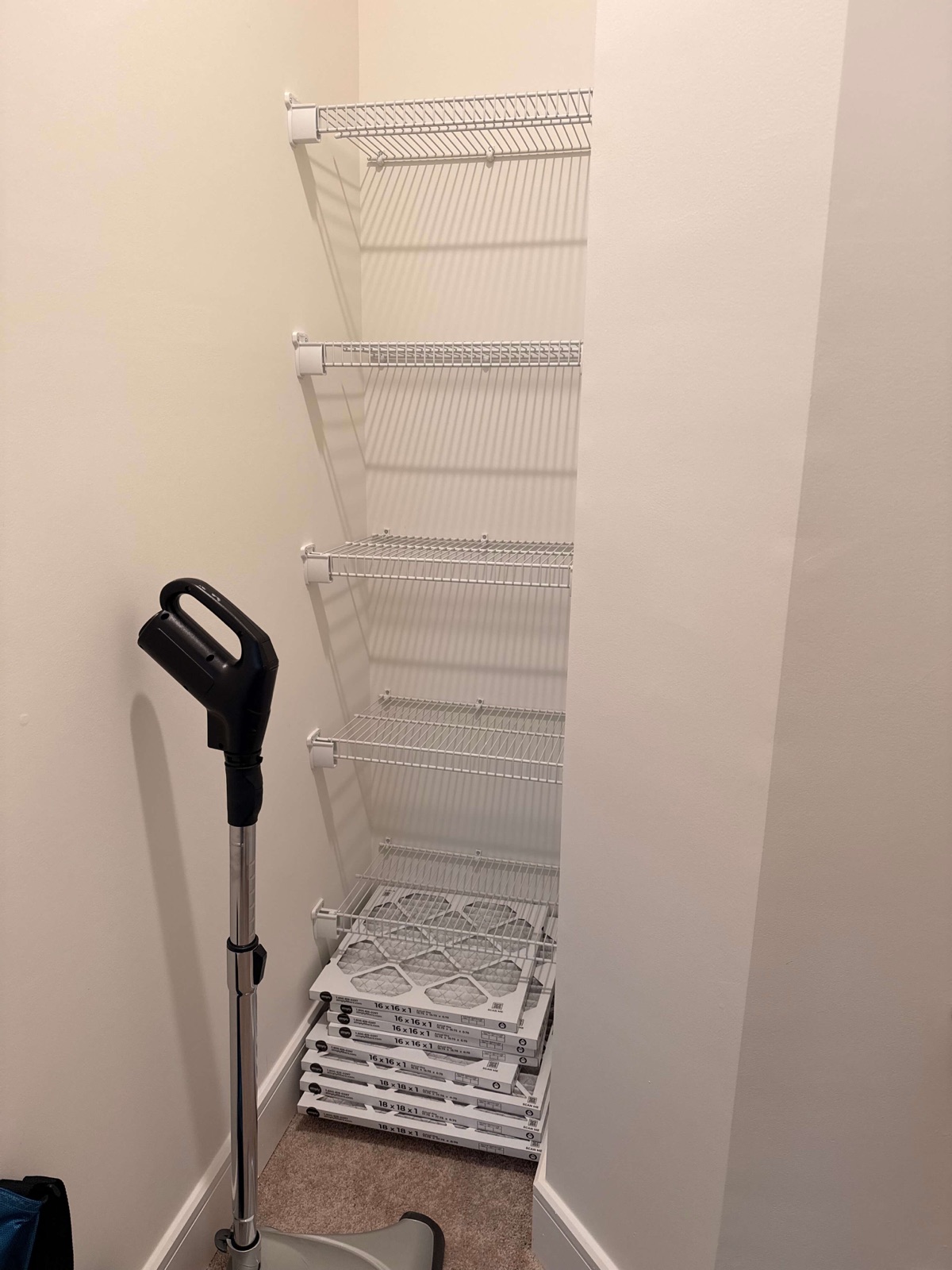 Home before organizing, comparison 4